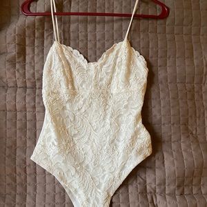 Topshop Lace Bodysuit